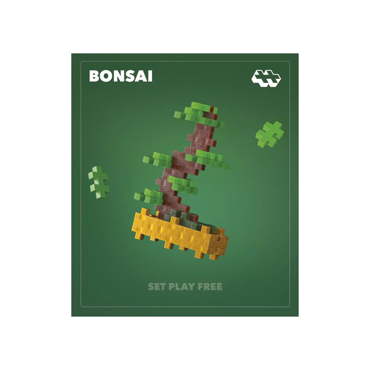 Plus Plus konstruktorius AUGALAI - žaliasis bonsas
