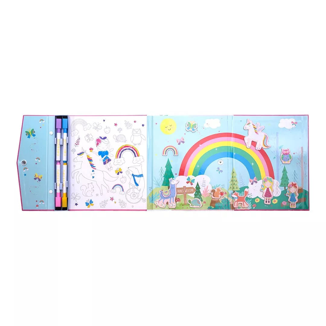 Magnetinė scena 4 in 1, Vaivorykštės fėja