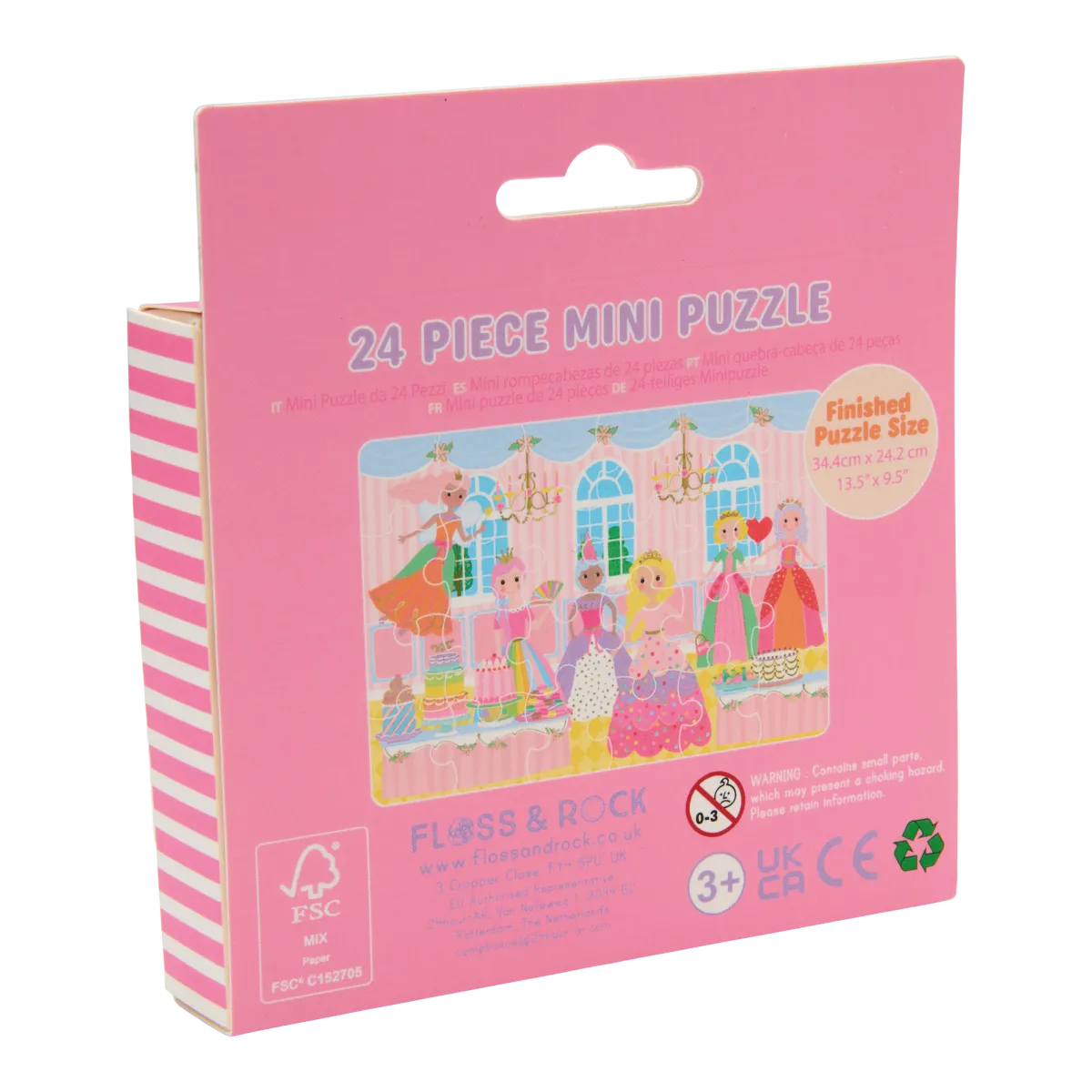 Mini dėlionė, Princesės, 24 det.