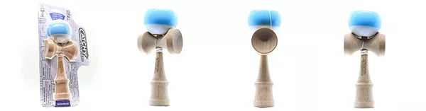 Kendama žaislas, medinis/mėlynas