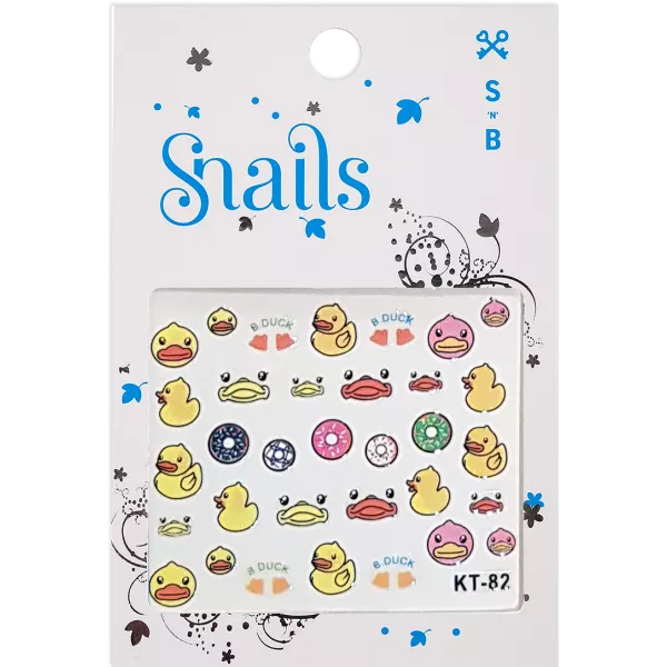 Snails nagų lipdukai, Kva Kva