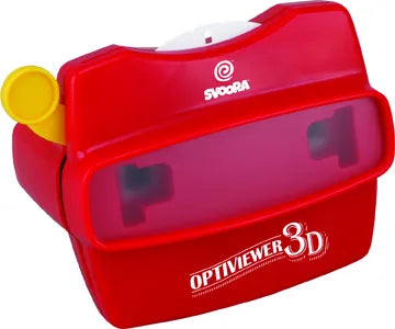 Svoora retro 3D akiniai Optiviewer su 2 diskais