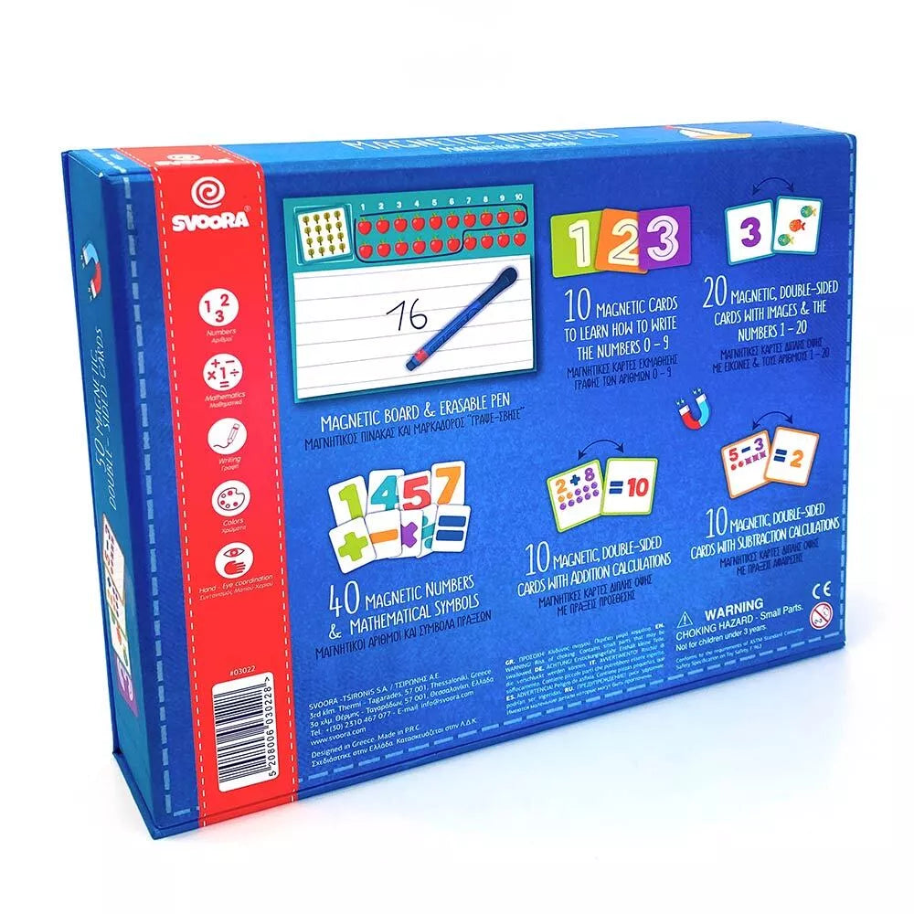 Svoora magnetinis žaidimas, Mokausi matematikos