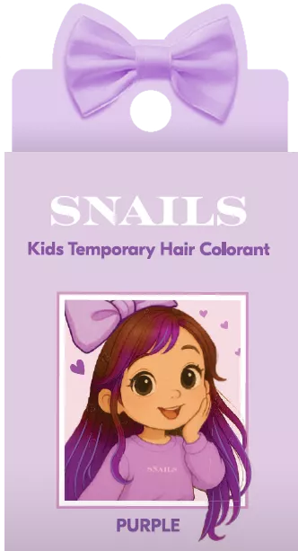 Snails plaukų kreidelė, violetinė