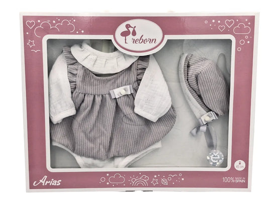 Arias lėlės kūdikio rūbeliai, 45 cm