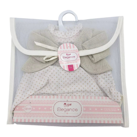 Arias lėlės kūdikio rūbeliai, 33 cm
