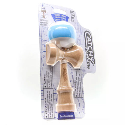 Kendama žaislas, medinis/mėlynas