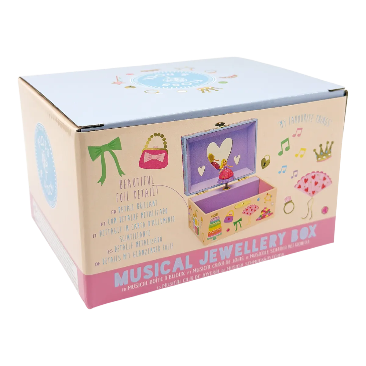 Muzikinė papuošalų dėžutė, Princesė