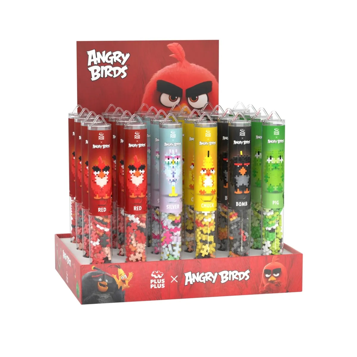 Plus Plus konstruktorius Angry Birds Čakas, 110 det.