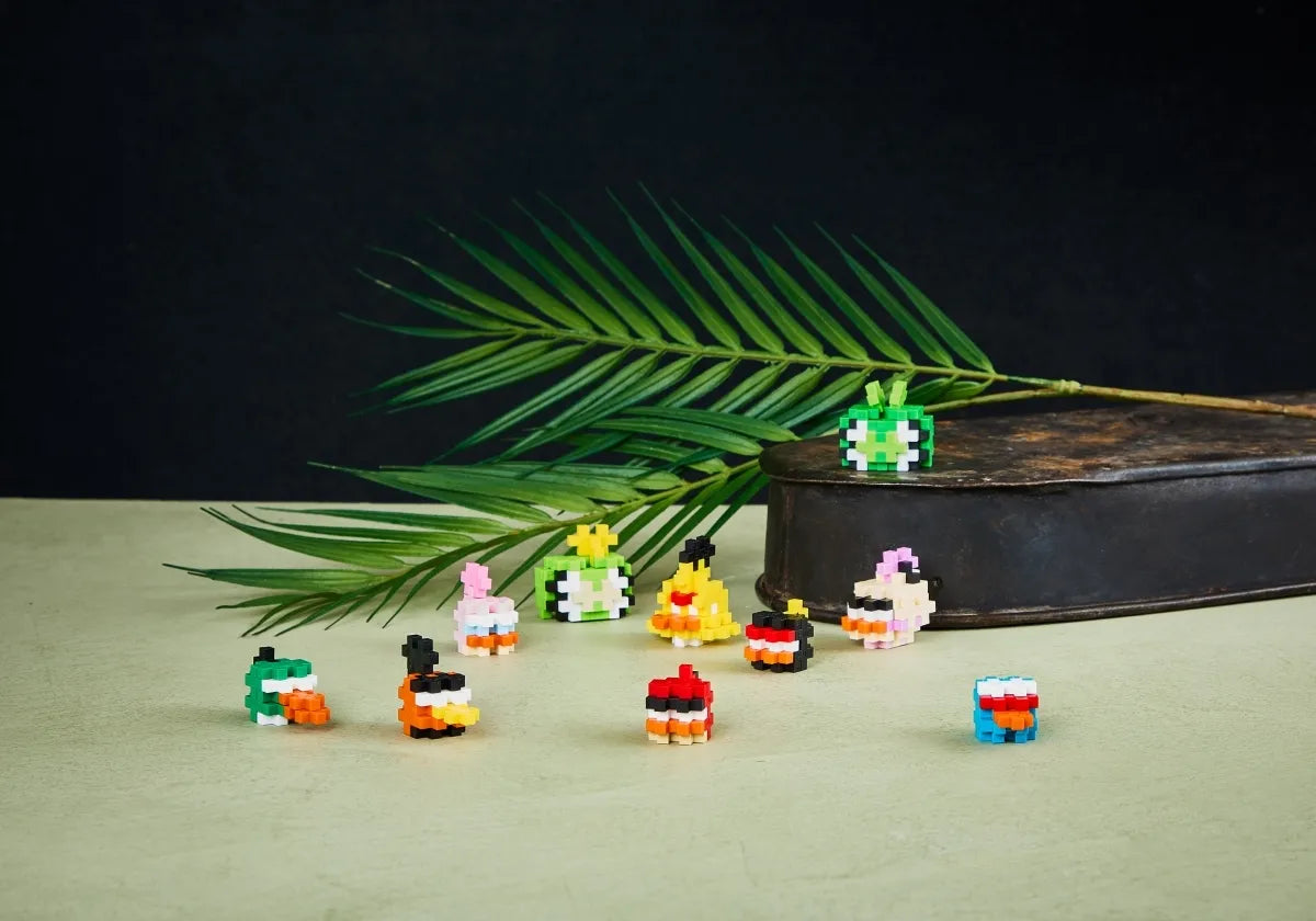 Plus Plus konstruktorius Angry Birds Katapultos smūgis