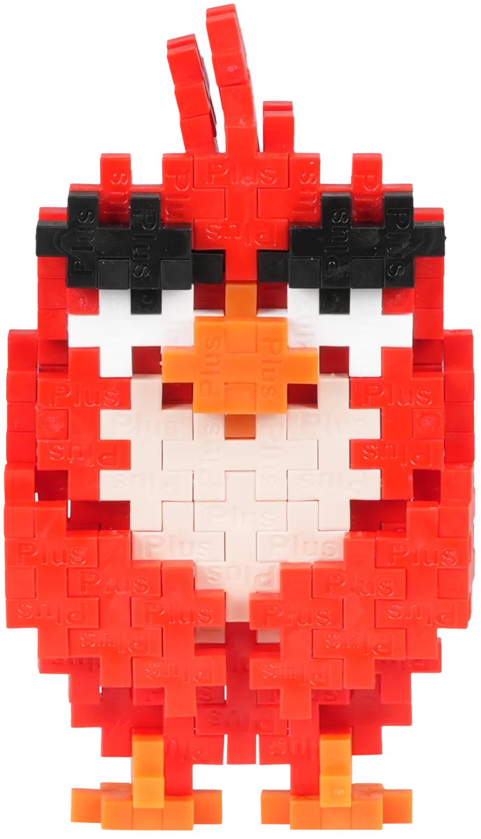 Plus Plus konstruktorius Angry Birds Raudonukas, 110 det.