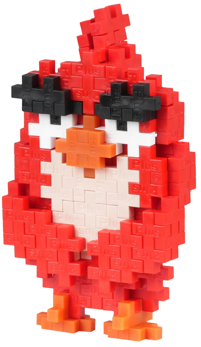Plus Plus konstruktorius Angry Birds Raudonukas, 110 det.