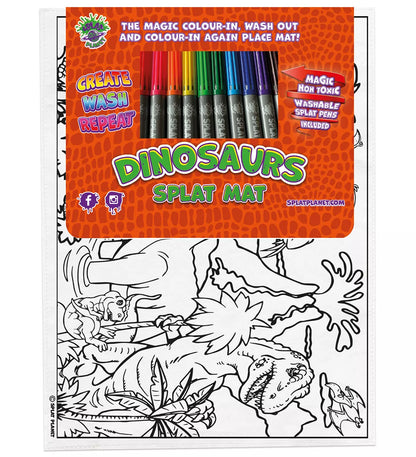 Spalvinimo kilimėlis DINOZAURAI