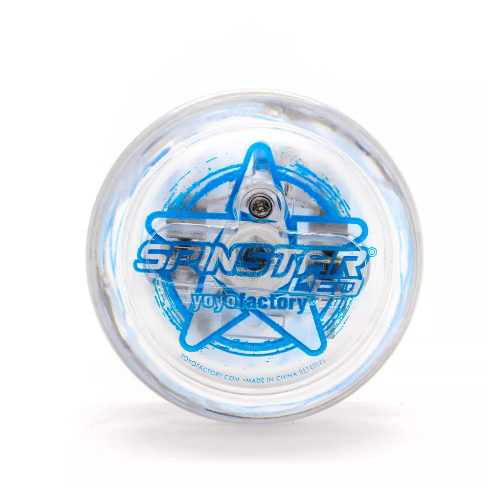YoYo Spinstar-LED mėlynas, šviečia
